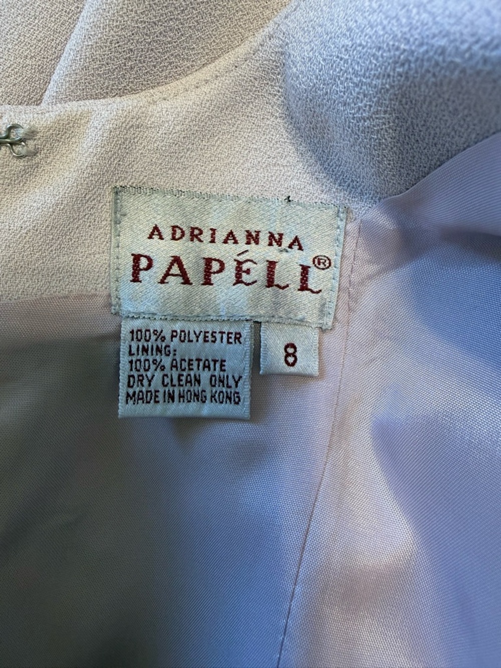 Adrianna Papell Lavender Sleeveless Maxi Dress - Picture 7 of 7